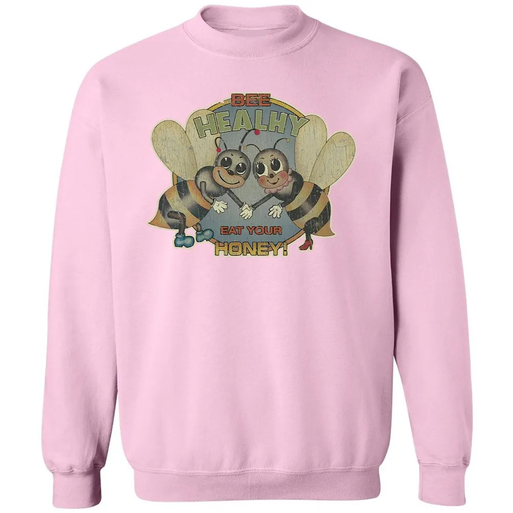Bee Healthy Eat Your Honey - Light Pink - 3