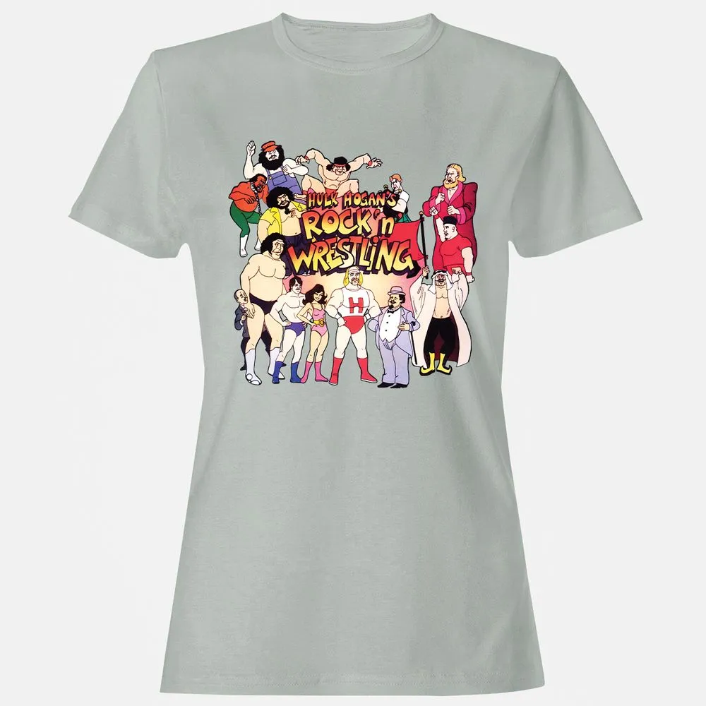Women's T-Shirt - U8JVPBZP - Ash - 2