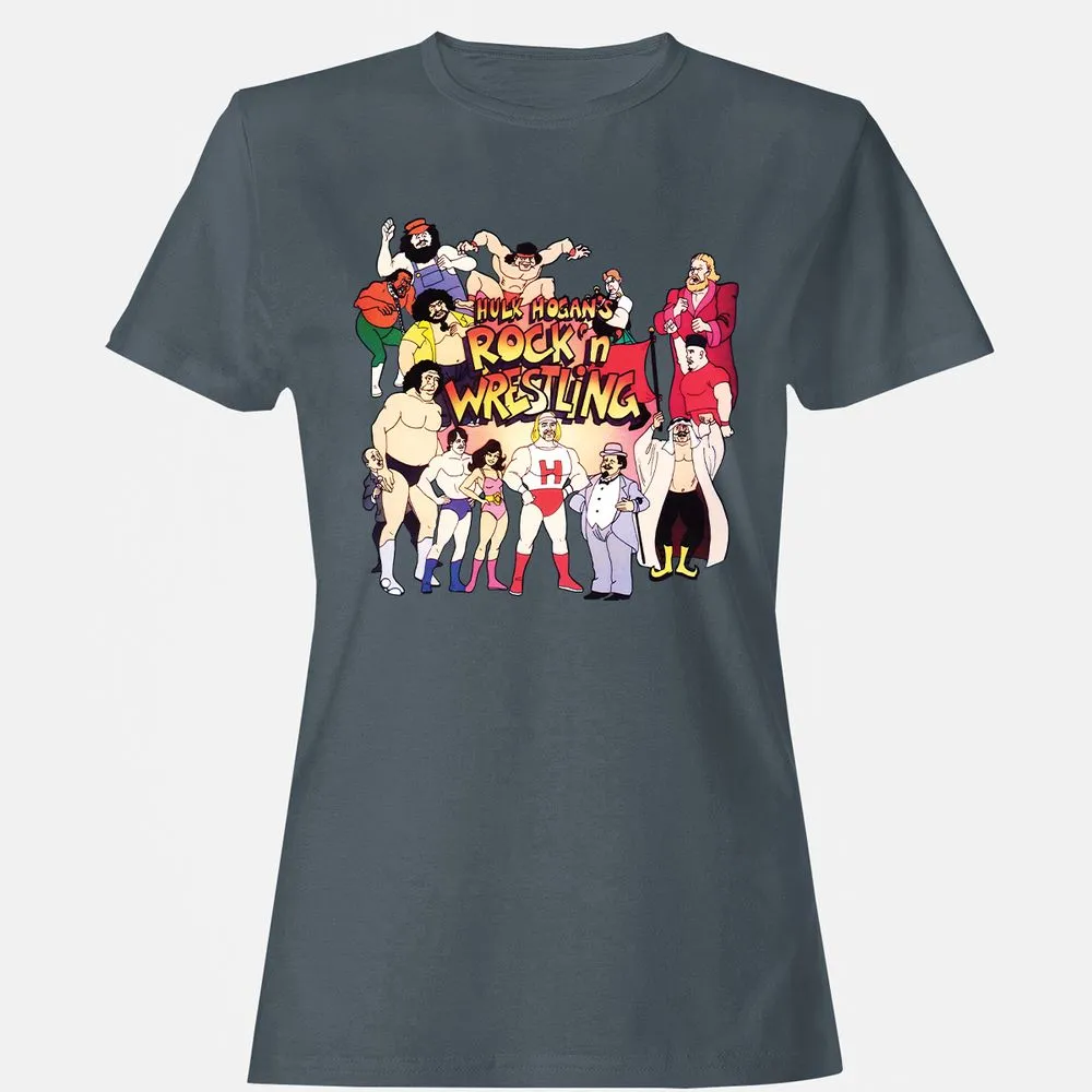 Women's T-Shirt - U8JVPBZP - Charcoal - 3