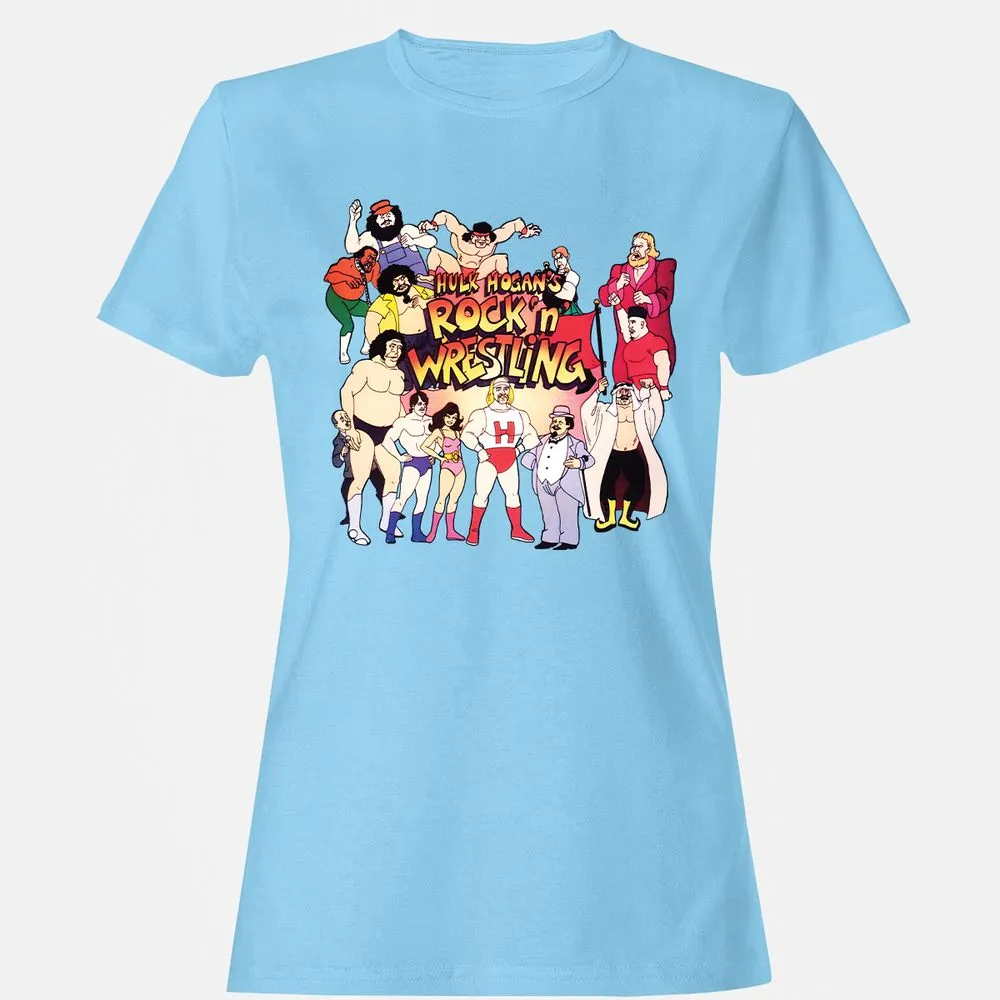 Women's T-Shirt - U8JVPBZP - Light Blue - 8