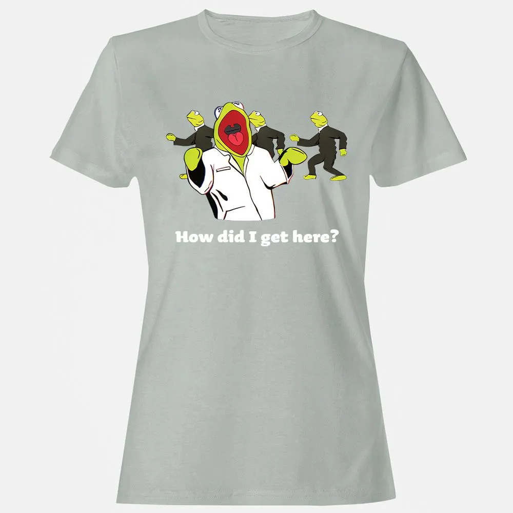 Women's T-Shirt - QVDGB92W - Ash - 2