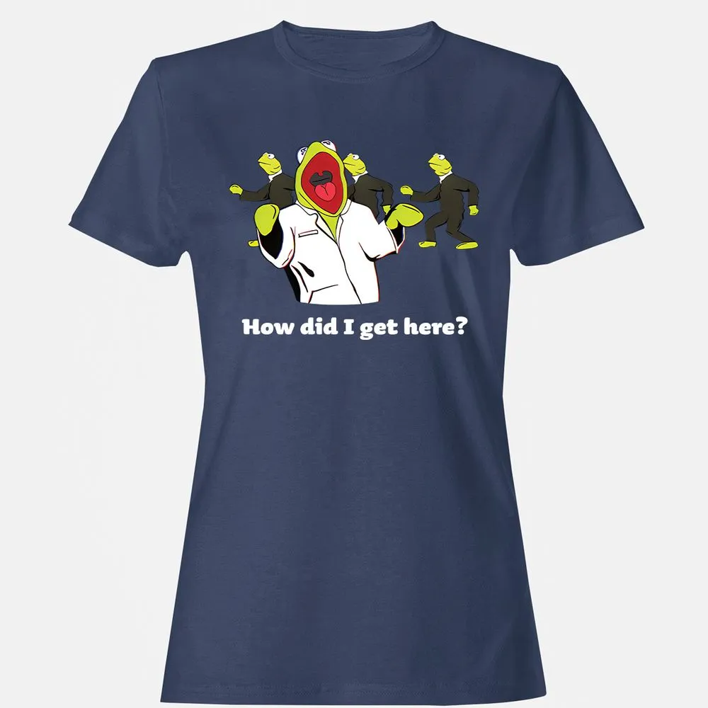 Women's T-Shirt - QVDGB92W - Navy - 10