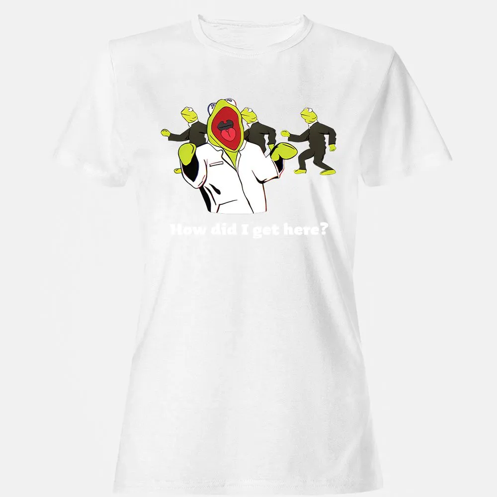 Women's T-Shirt - QVDGB92W - White - 16