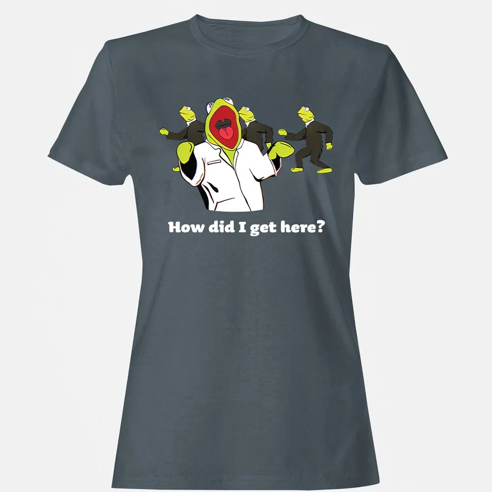 Women's T-Shirt - QVDGB92W - Charcoal - 3