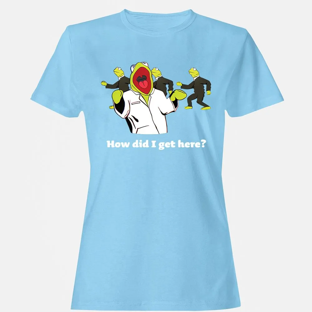 Women's T-Shirt - QVDGB92W - Light Blue - 8