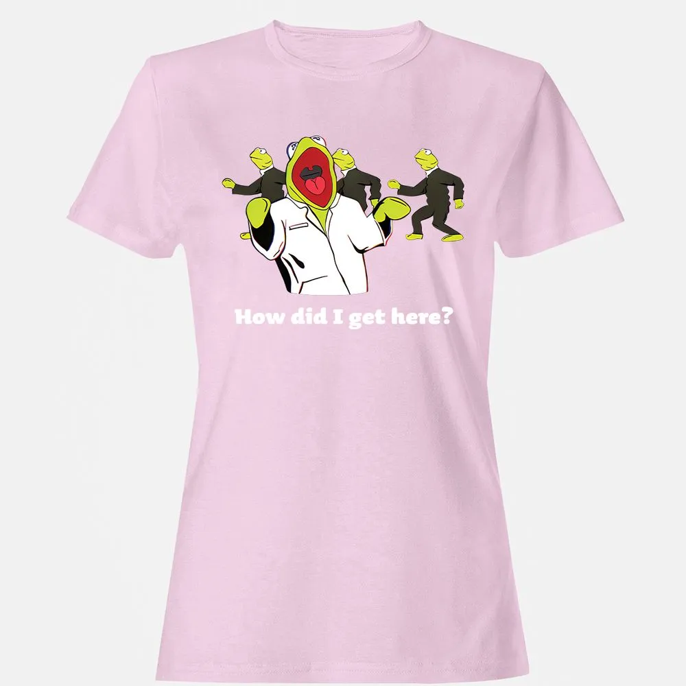 Women's T-Shirt - QVDGB92W - Light Pink - 9