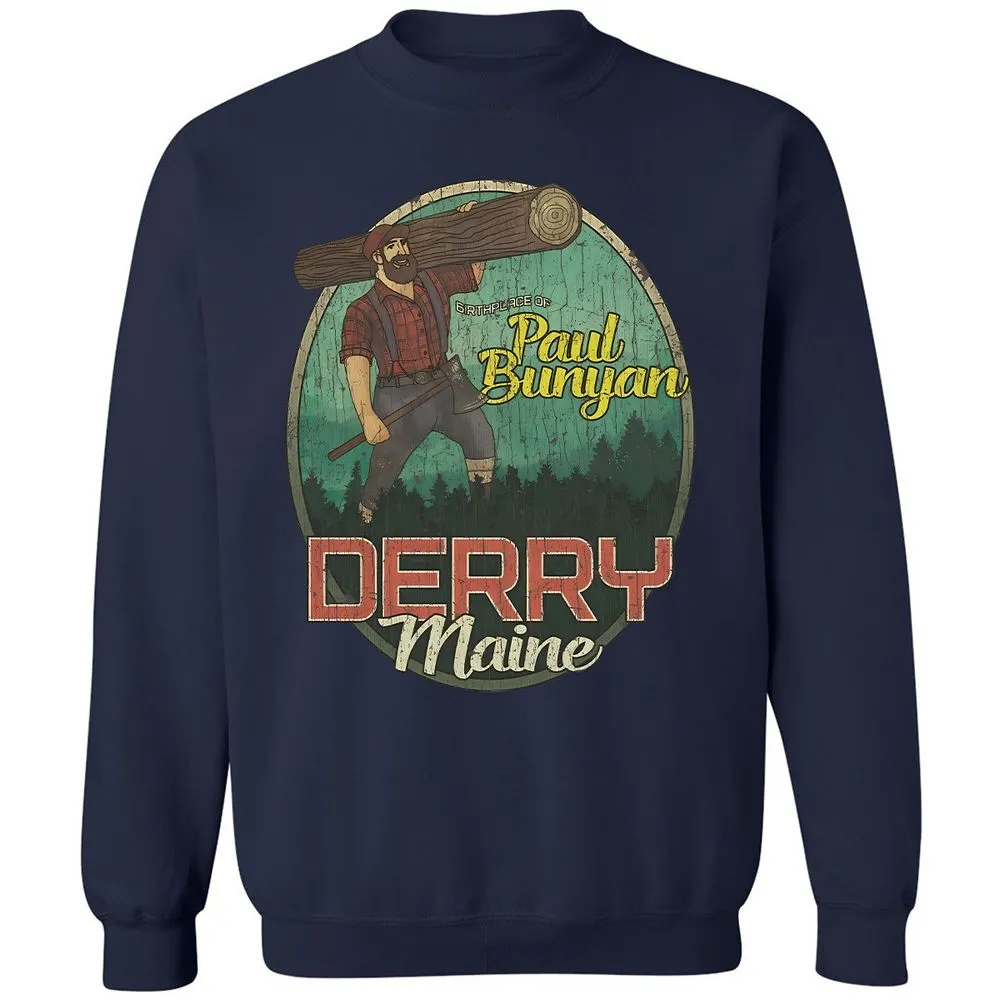 Derry Birthplace of Paul Bunyan - Navy - 2