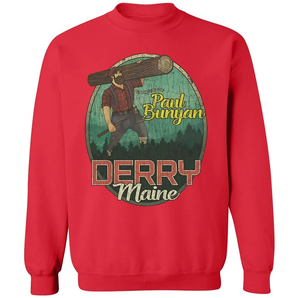 Derry Birthplace of Paul Bunyan - Red - 5