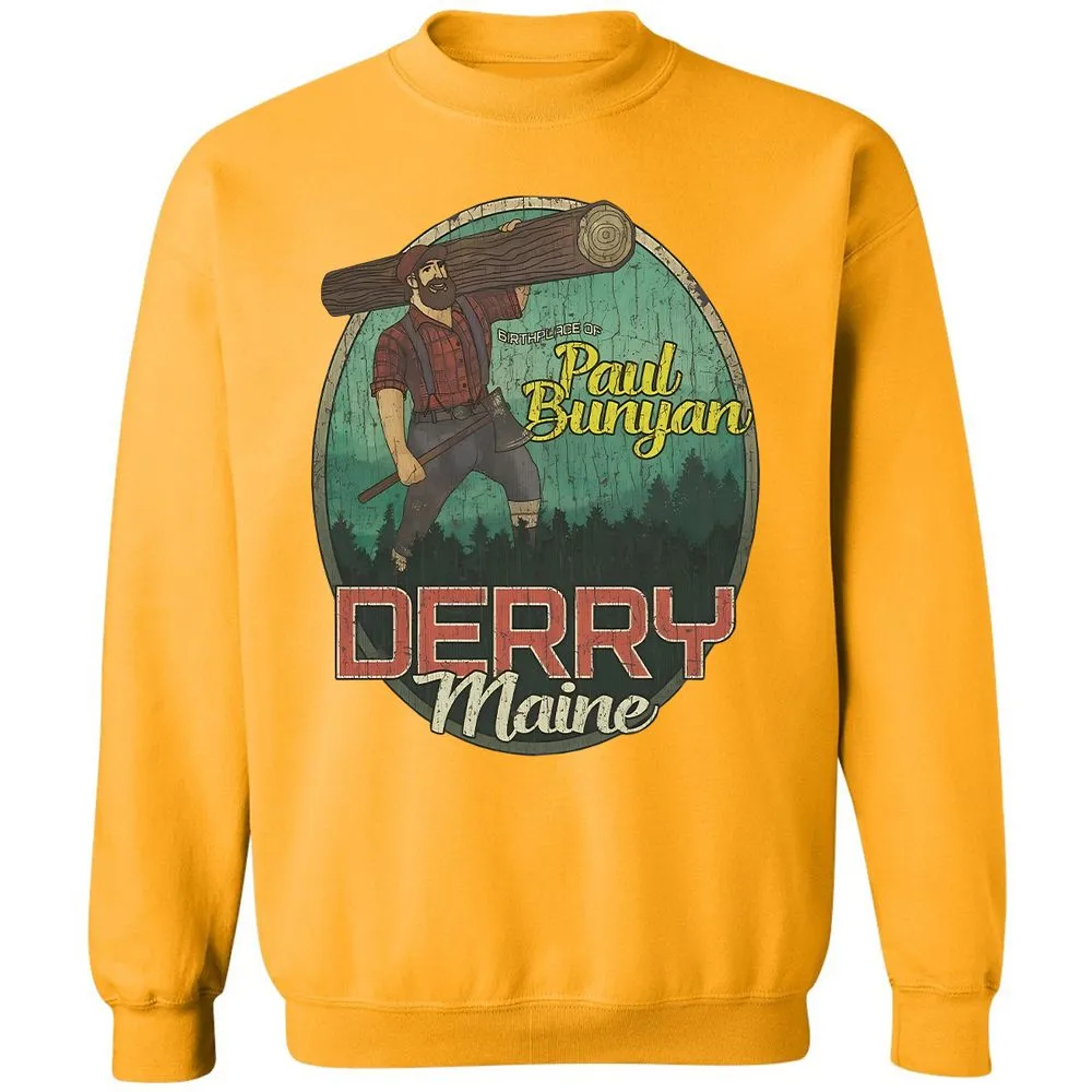 Derry Birthplace of Paul Bunyan - Gold - 11