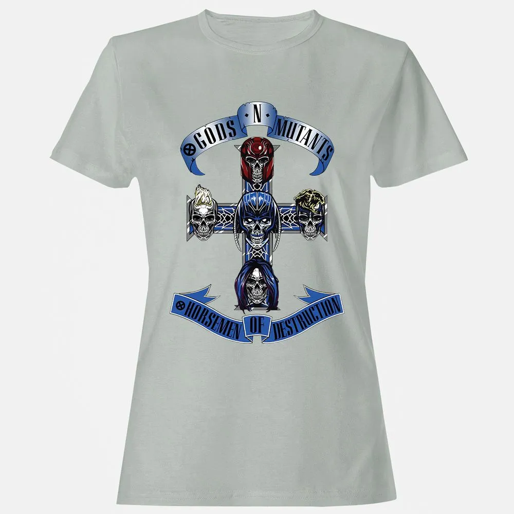 Women's T-Shirt - H9MTCU9K - Ash - 2