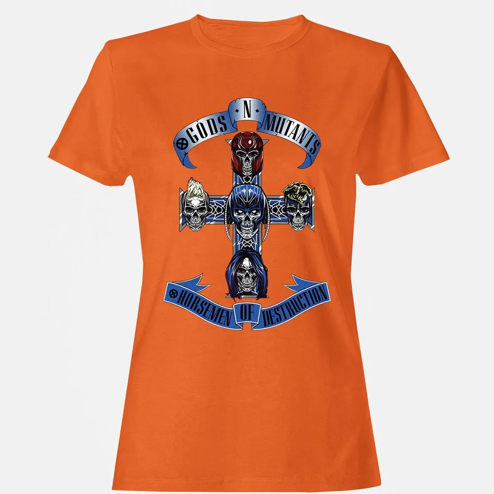 Women's T-Shirt - H9MTCU9K - Orange - 11