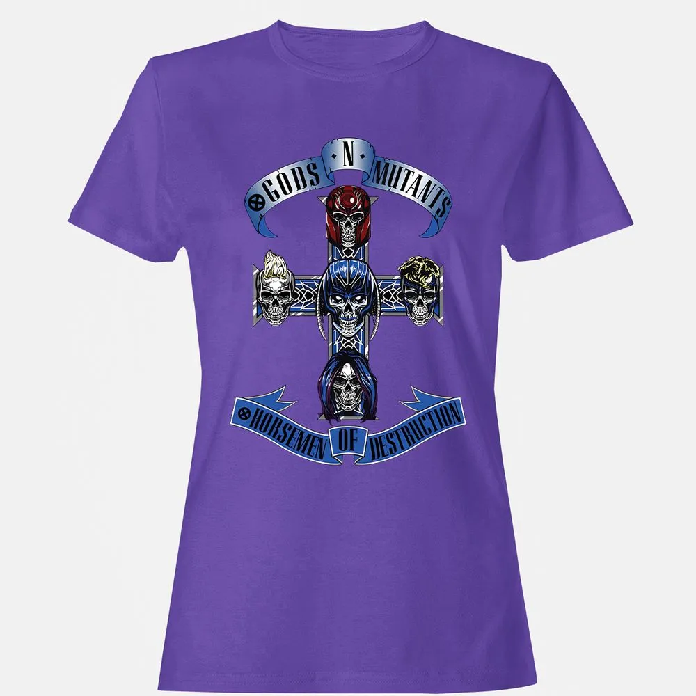 Women's T-Shirt - H9MTCU9K - Purple - 12
