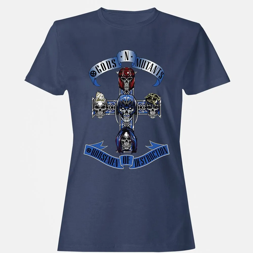 Women's T-Shirt - H9MTCU9K - Navy - 10