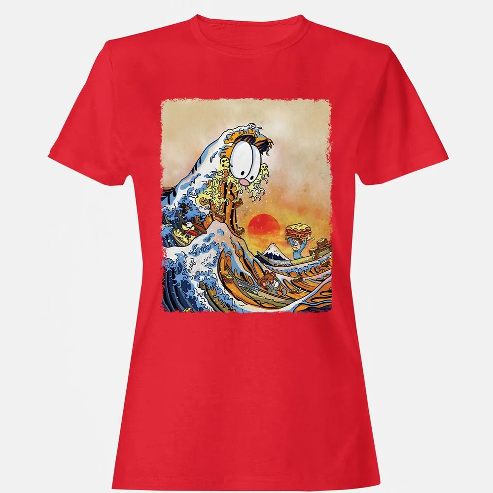 Women's T-Shirt - J9S8X9SF - Red - 13