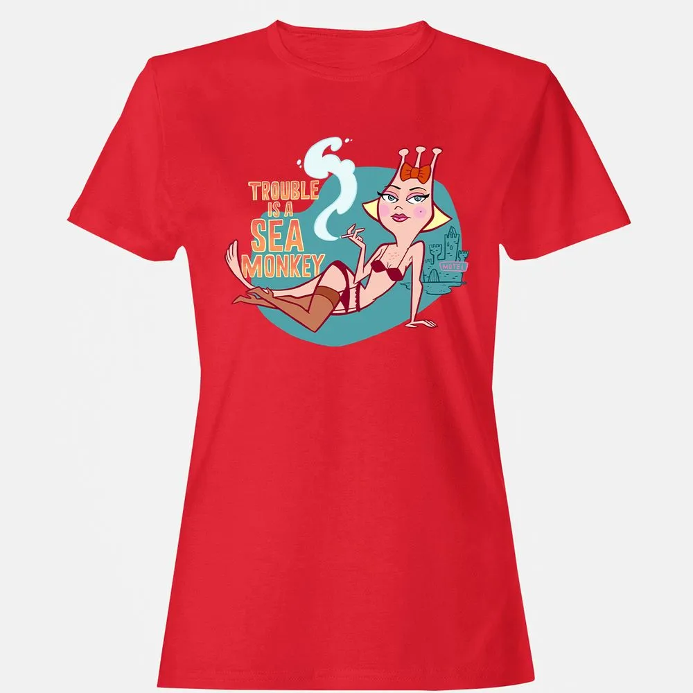 Women's T-Shirt - 9RL5BVJ6 - Red - 13