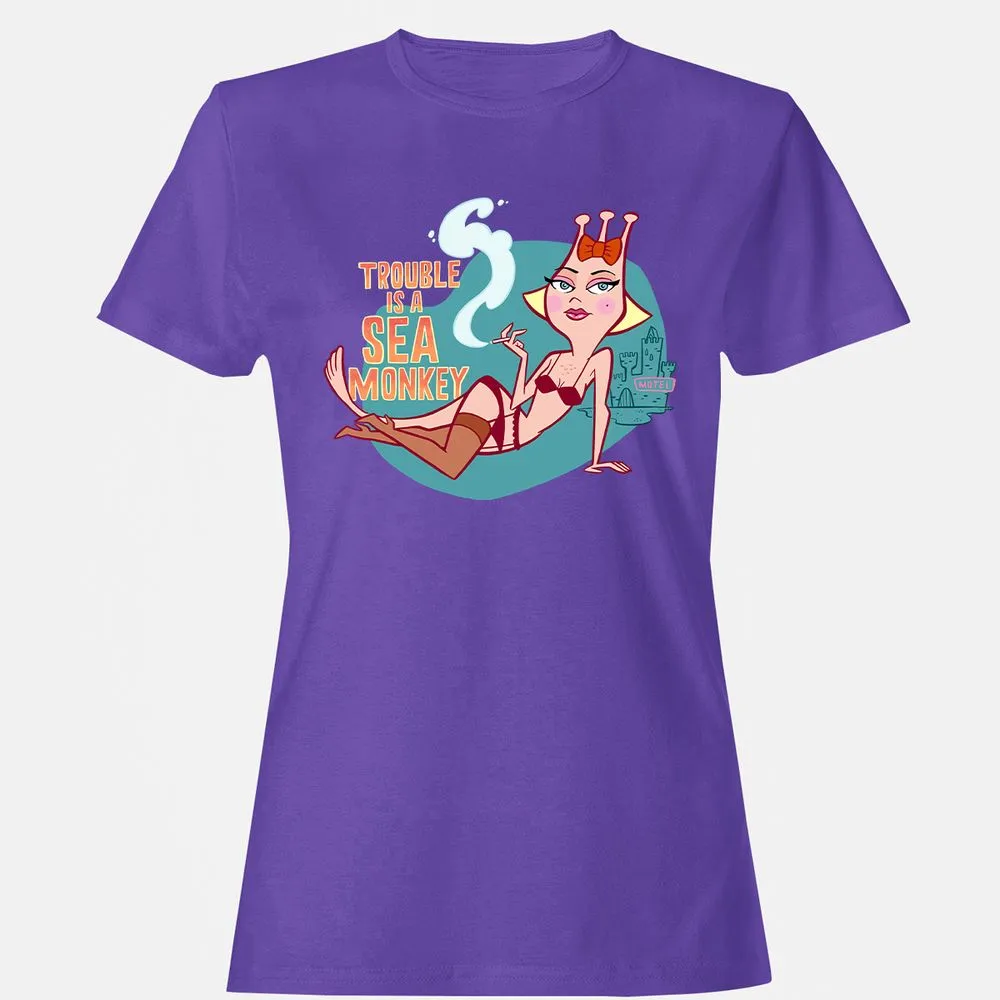 Women's T-Shirt - 9RL5BVJ6 - Purple - 12