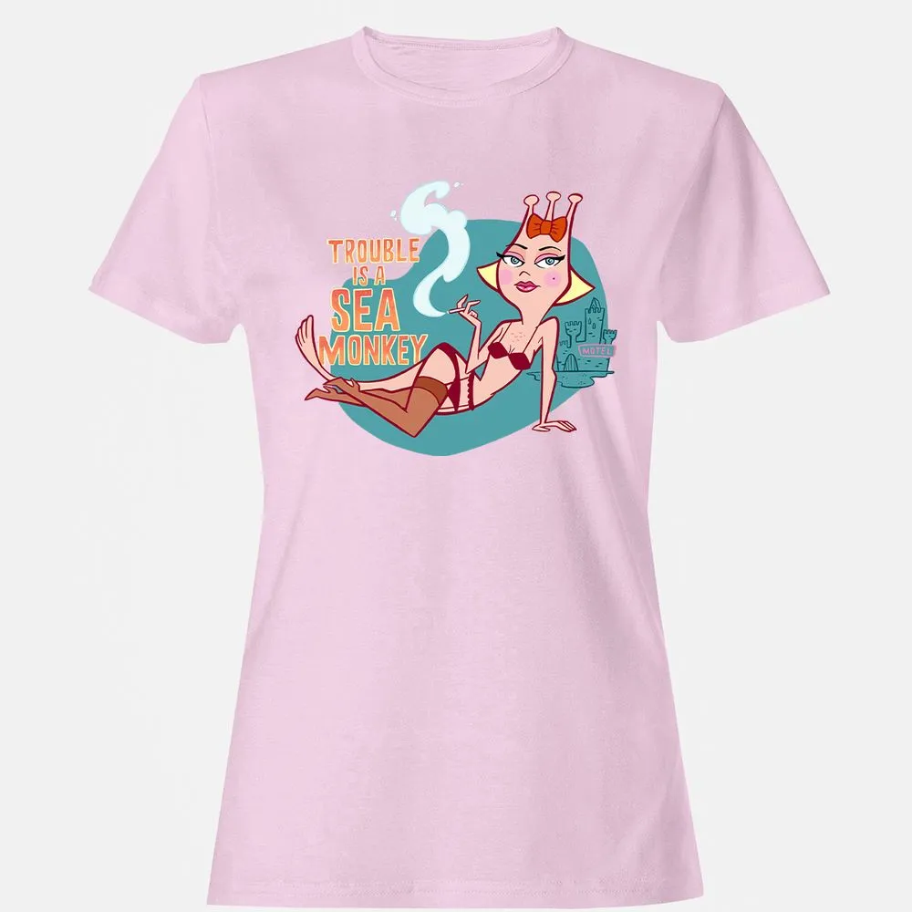 Women's T-Shirt - 9RL5BVJ6 - Light Pink - 9