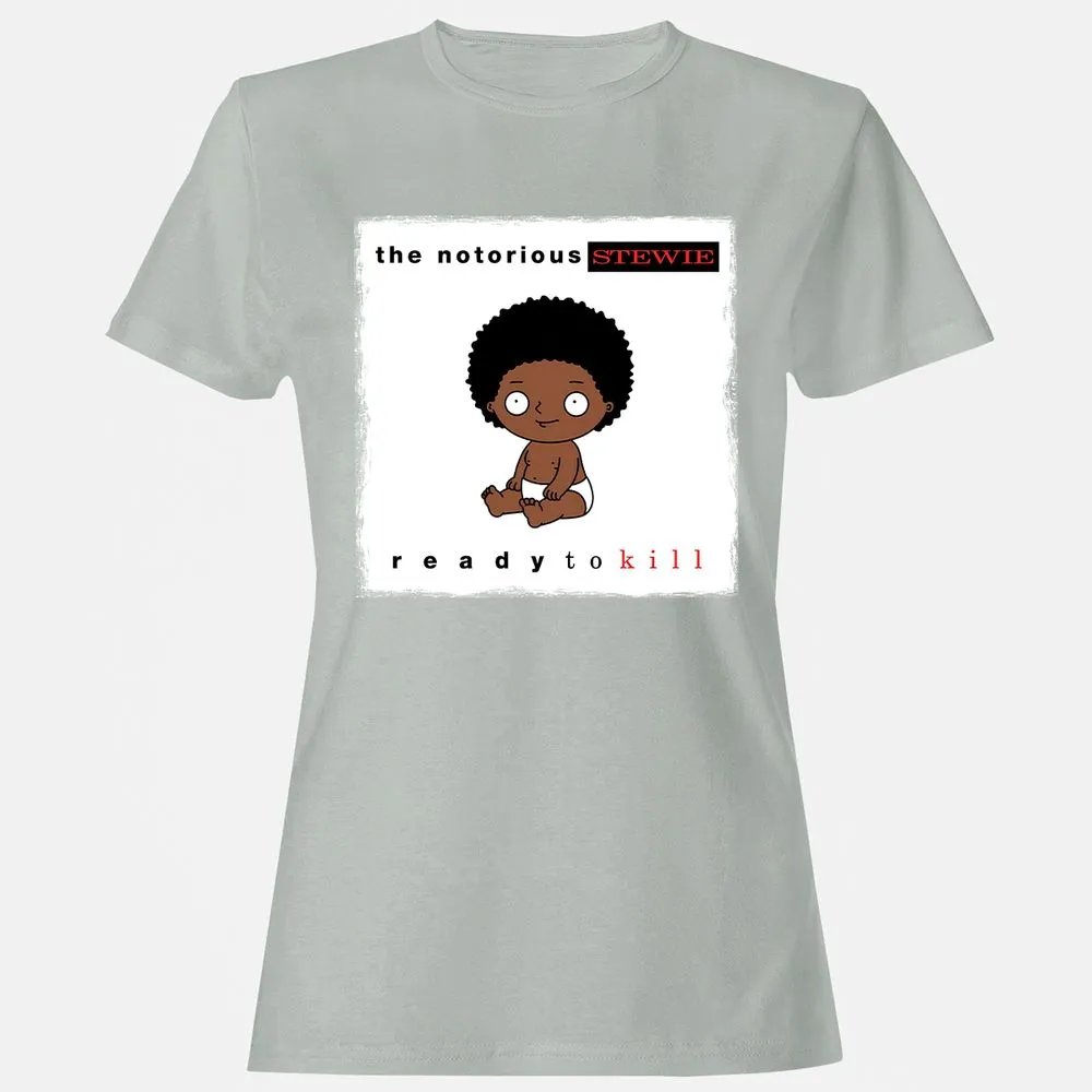Women's T-Shirt - N3HJ1UYC - Ash - 2
