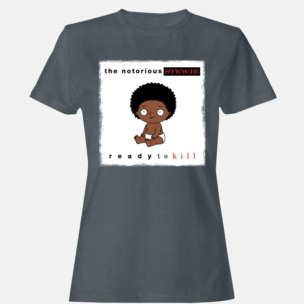 Women's T-Shirt - N3HJ1UYC - Charcoal - 3