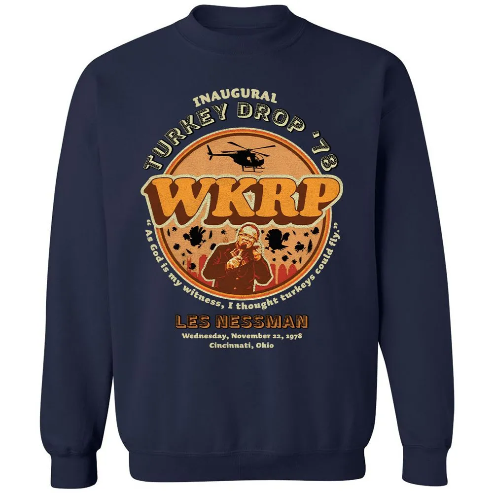Classic Unisex Sweatshirt - HX3KZ618 - Navy - 2