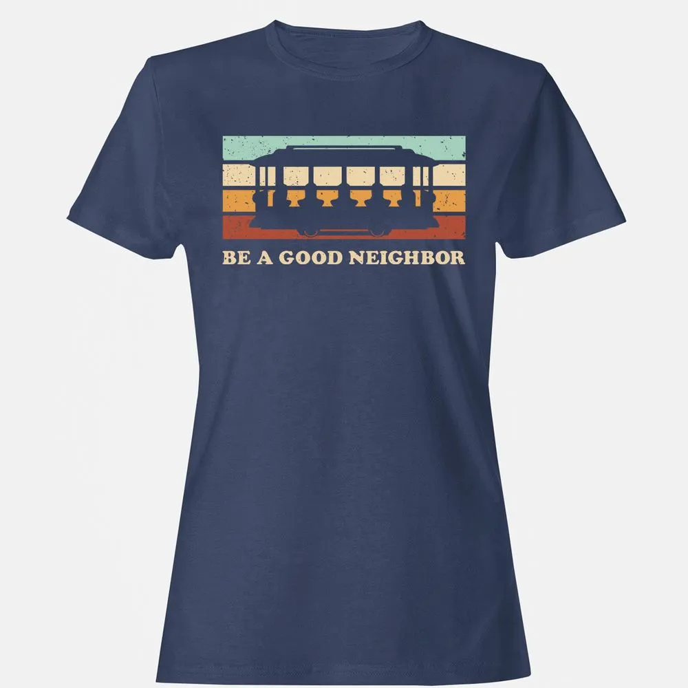 Women's T-Shirt - LDH58FY8 - Navy - 10