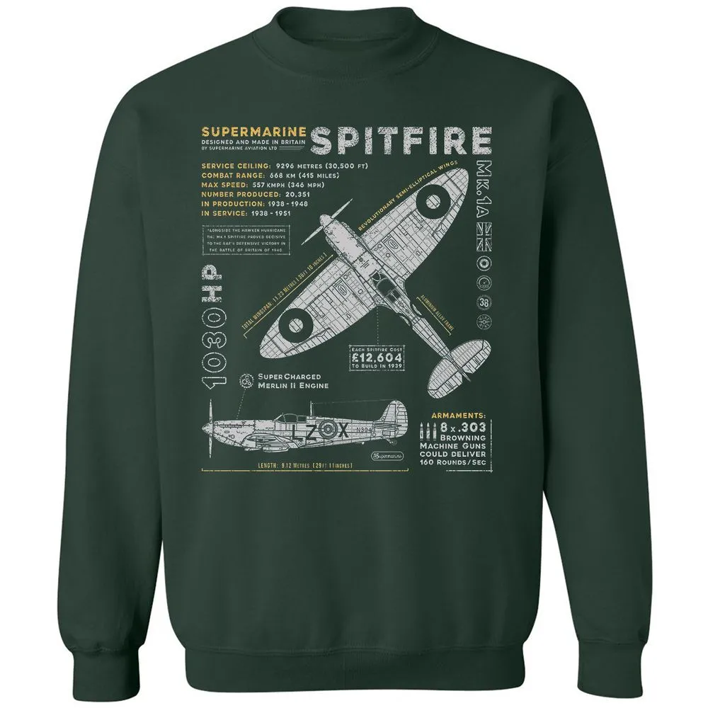 Supermarine Spitfire Essential - Forest Green - 4