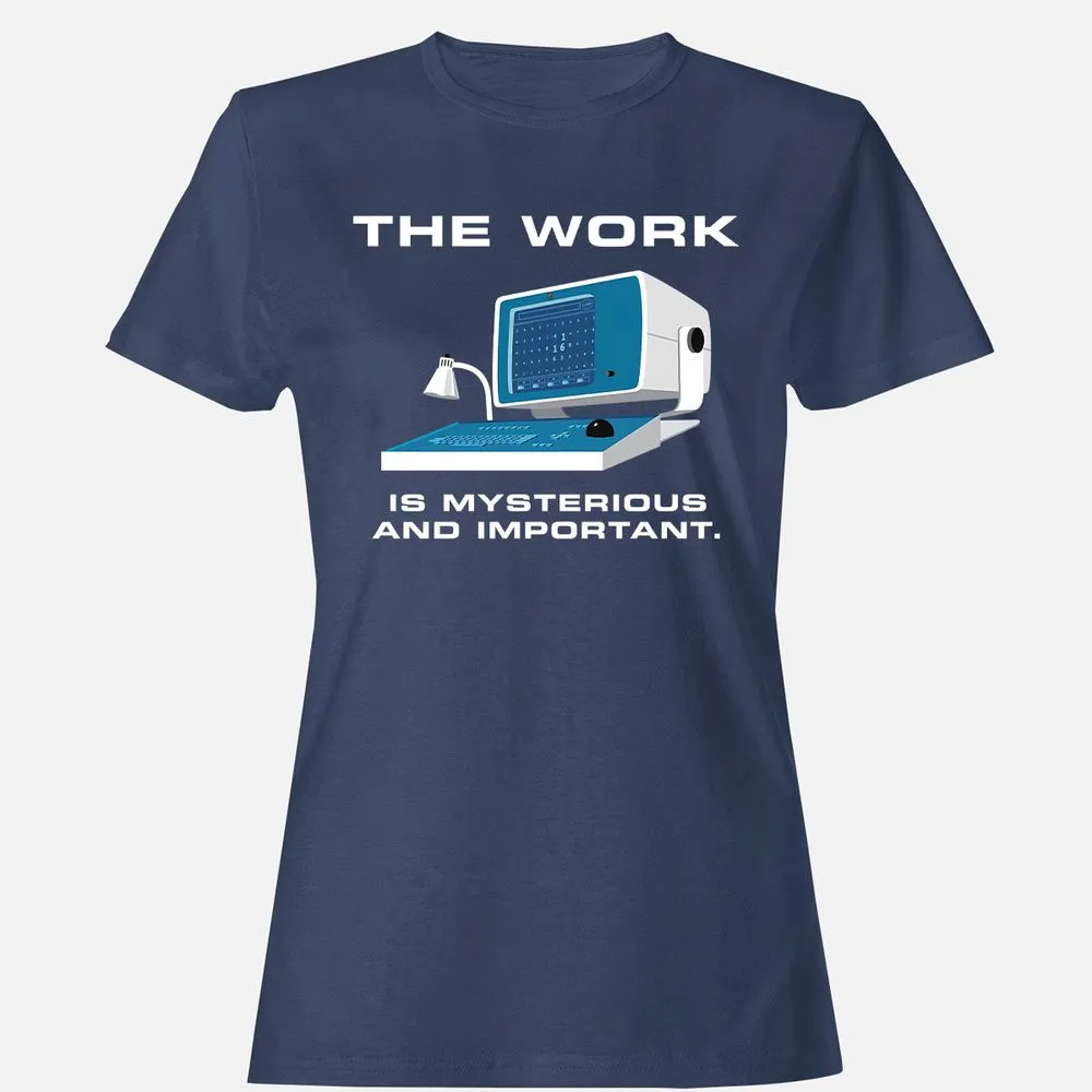 Women's T-Shirt - PMSHDBHQ - Navy - 10