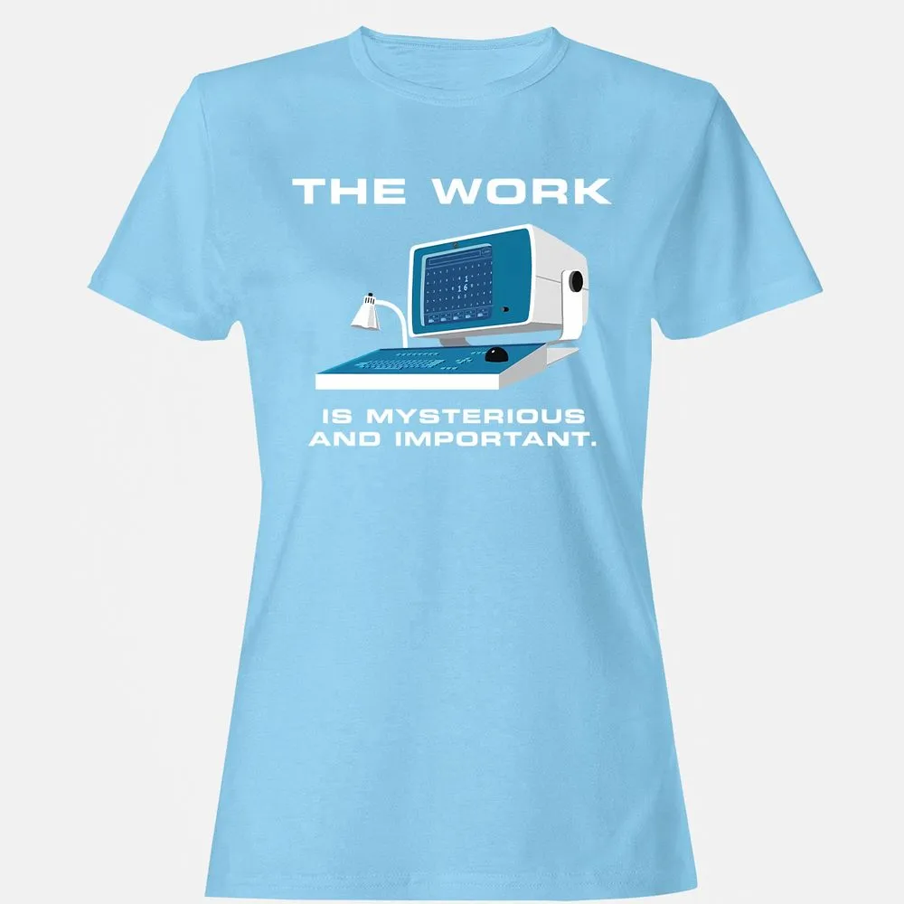 Women's T-Shirt - PMSHDBHQ - Light Blue - 8