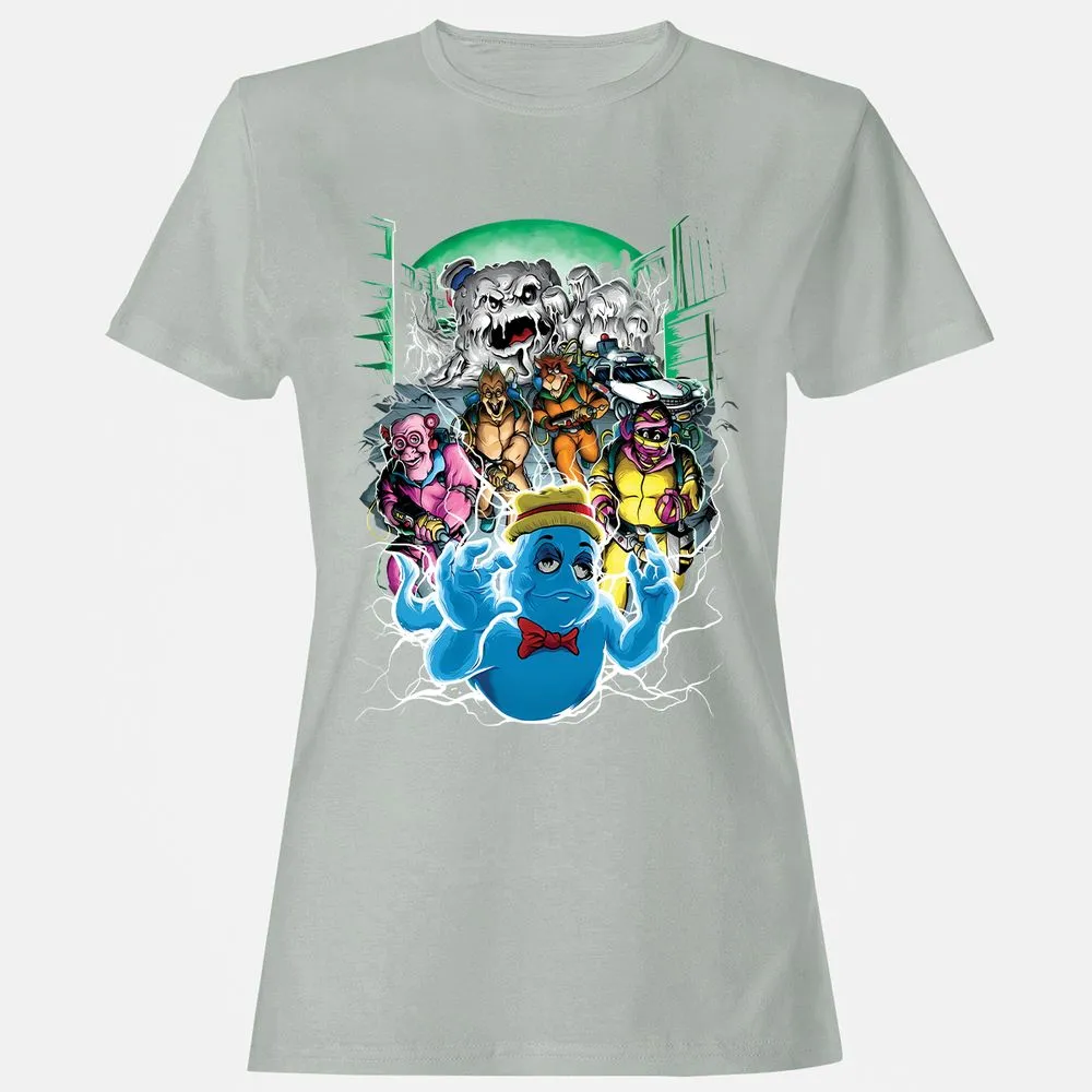 Women's T-Shirt - 85K9U32K - Ash - 2