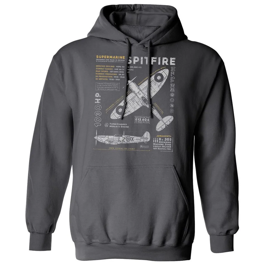 Supermarine Spitfire Essential - Charcoal - 7