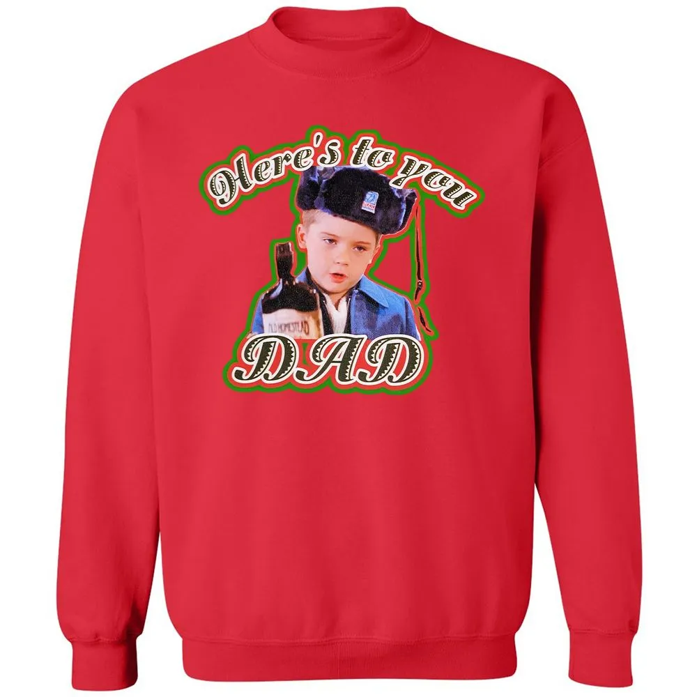 Classic Unisex Sweatshirt - WV9FT4WT - Red - 5