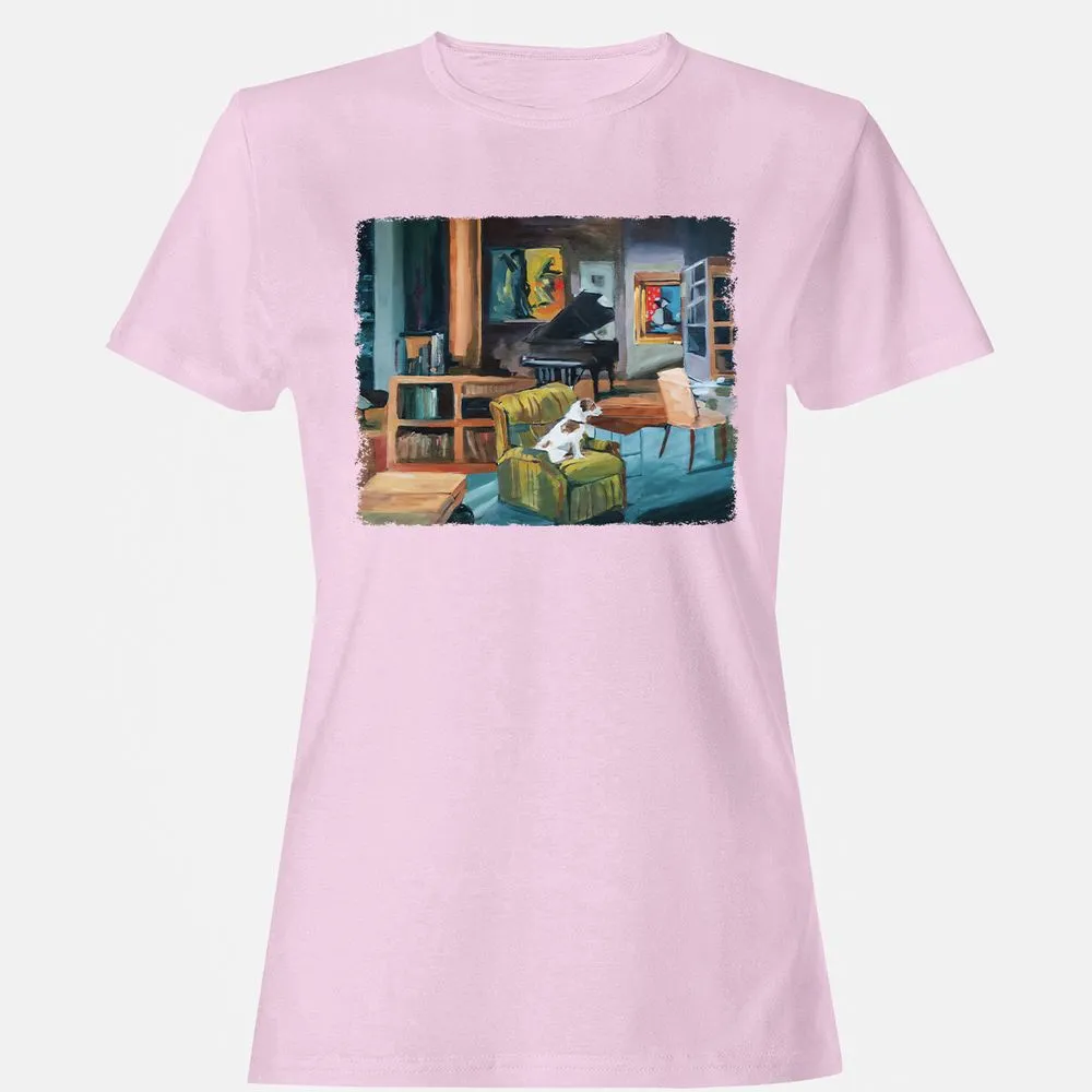 Women's T-Shirt - CZ36MY9Y - Light Pink - 9