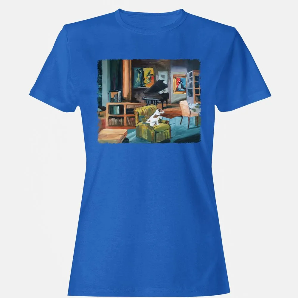 Women's T-Shirt - CZ36MY9Y - Royal - 14