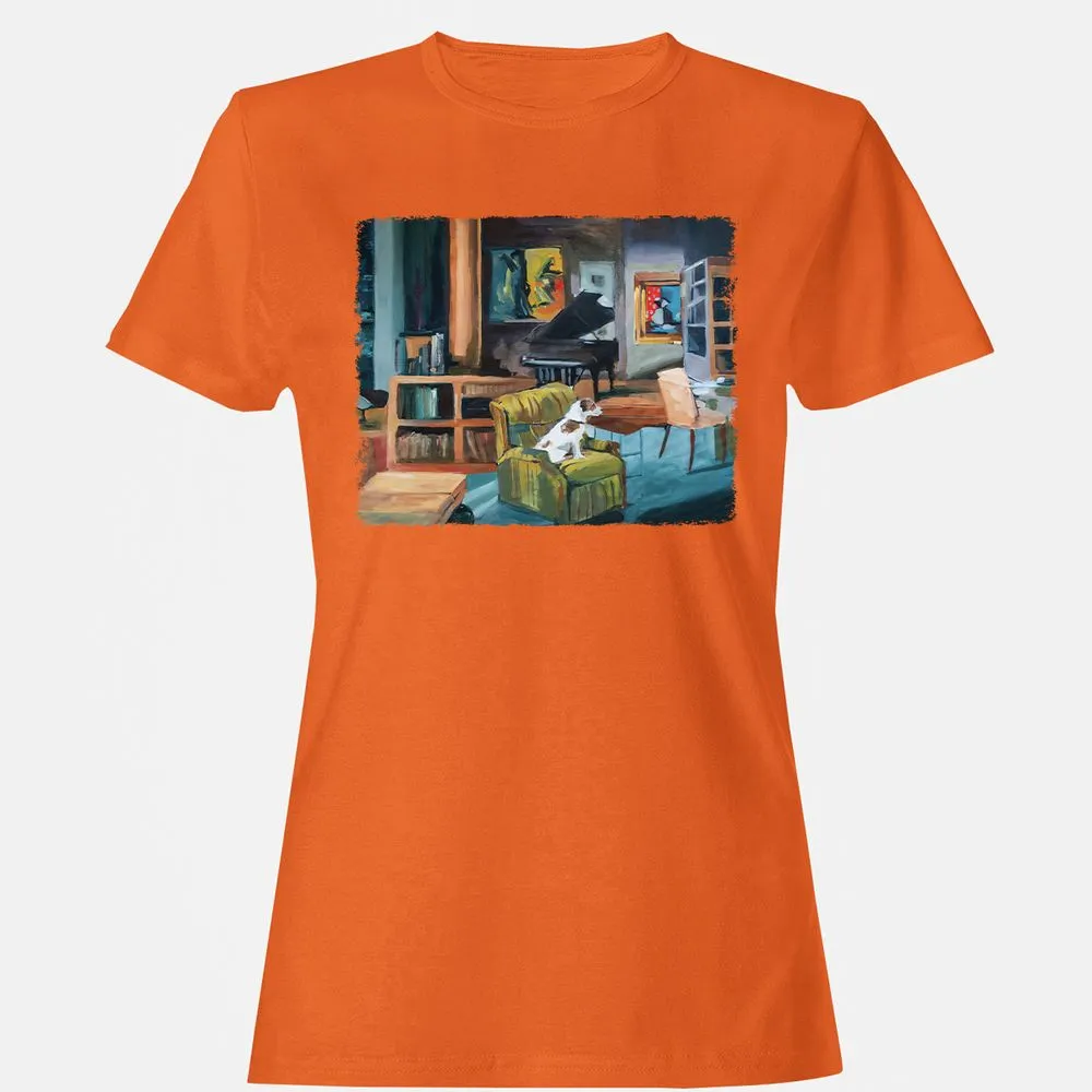 Women's T-Shirt - CZ36MY9Y - Orange - 11
