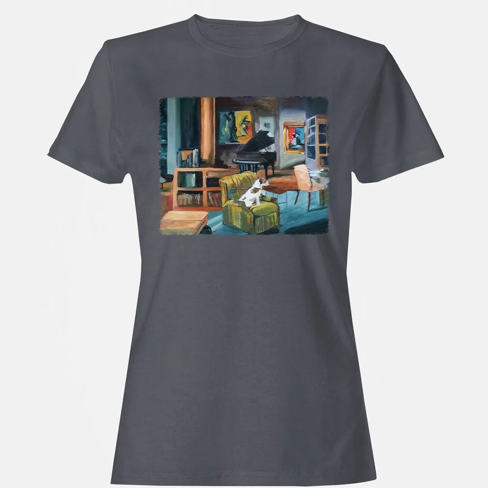 Women's T-Shirt - CZ36MY9Y - Dark Heather - 5