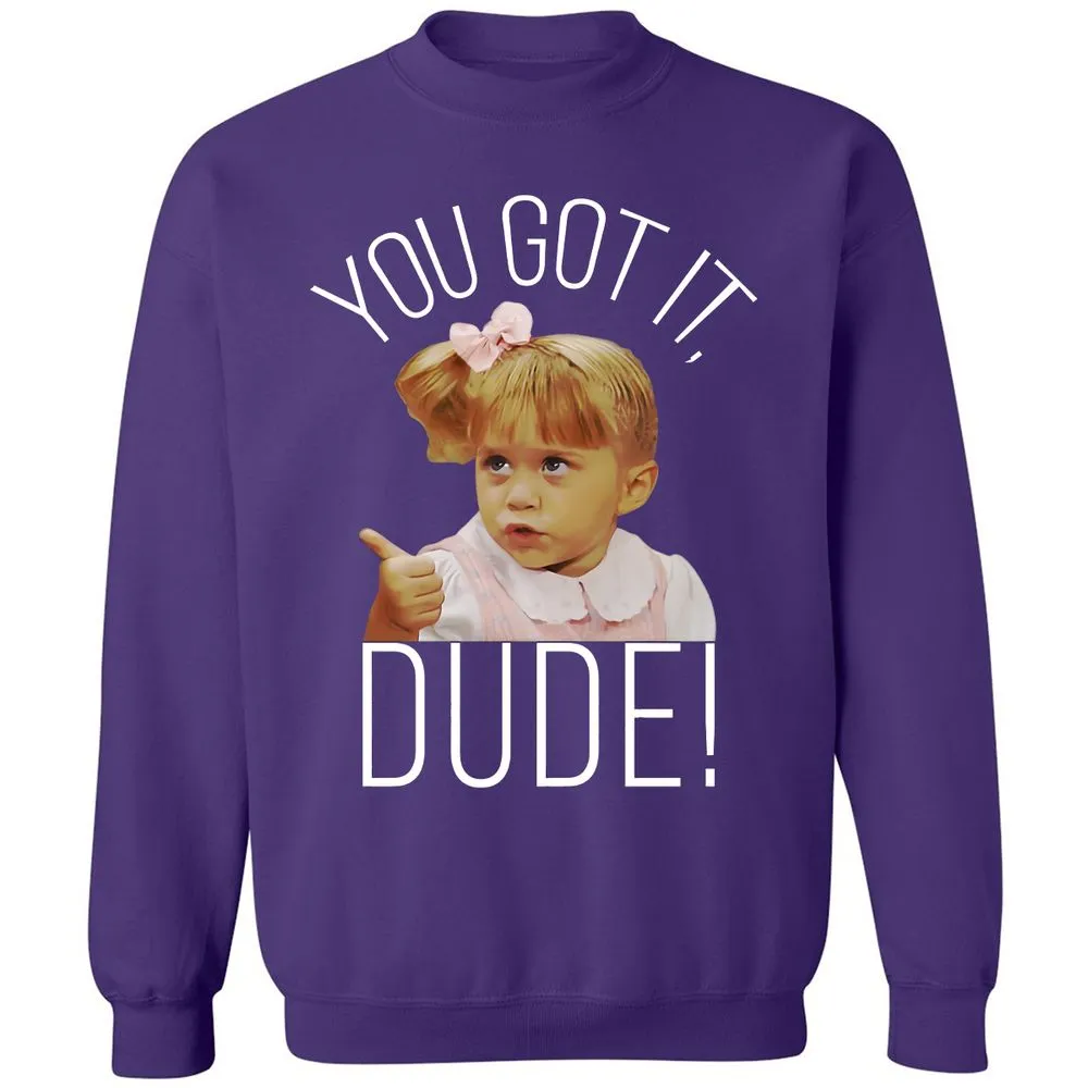 Classic Unisex Sweatshirt - XDCYNJ7F - Purple - 6