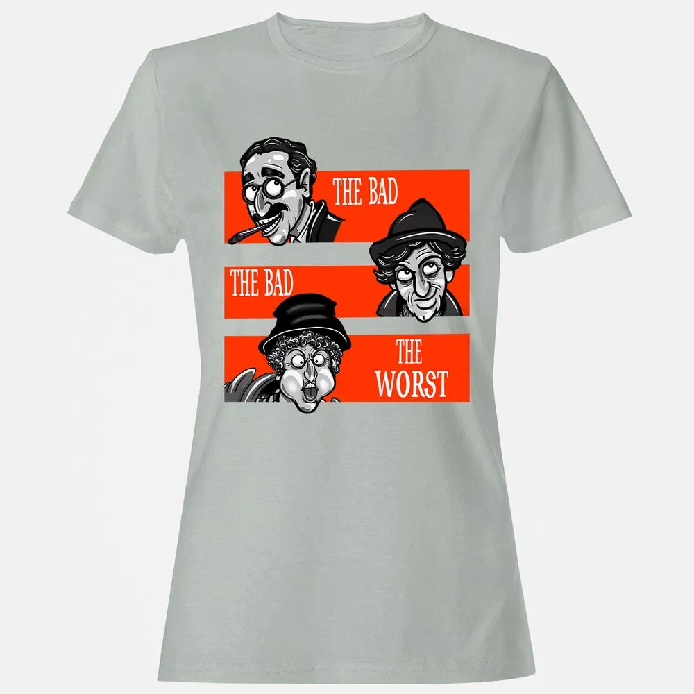 Women's T-Shirt - 9XUTSXMK - Ash - 2