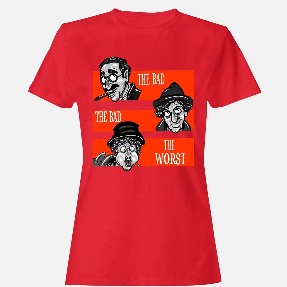 Women's T-Shirt - 9XUTSXMK - Red - 13