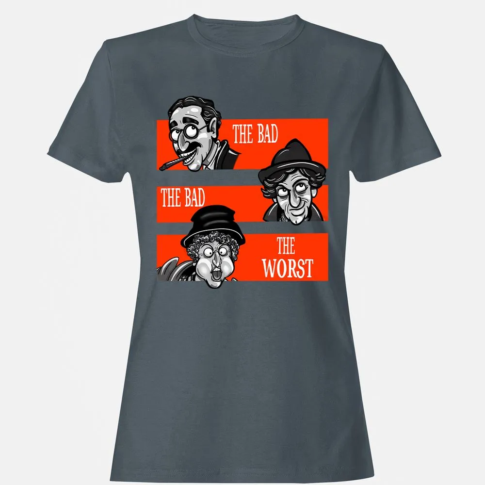 Women's T-Shirt - 9XUTSXMK - Charcoal - 3
