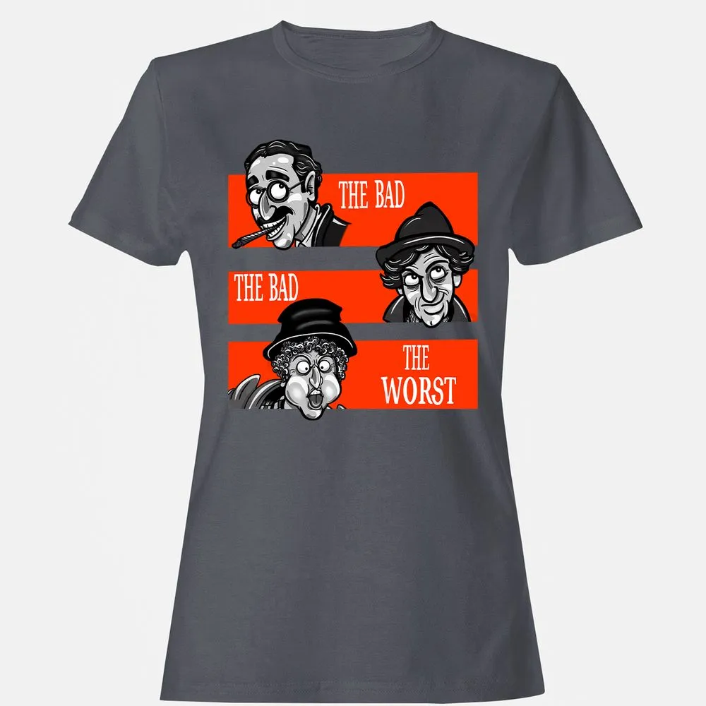 Women's T-Shirt - 9XUTSXMK - Dark Heather - 5