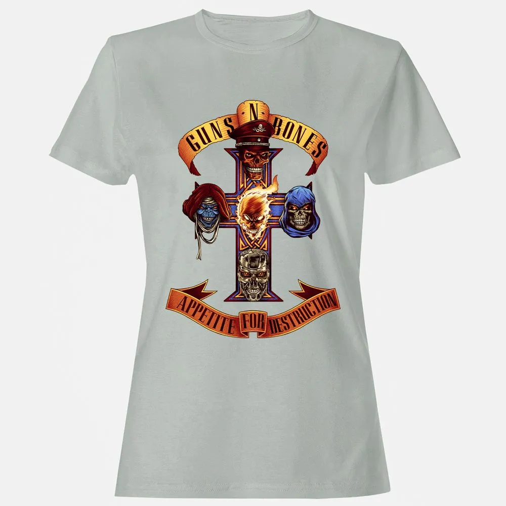 Women's T-Shirt - KR6GLYD1 - Ash - 2