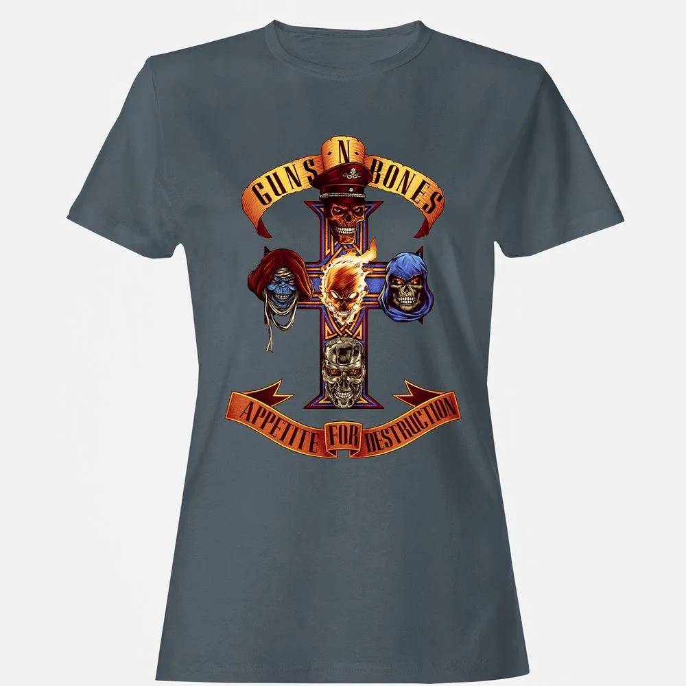 Women's T-Shirt - KR6GLYD1 - Charcoal - 3