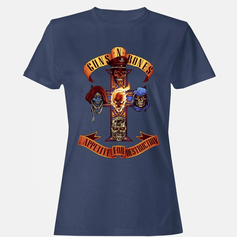 Women's T-Shirt - KR6GLYD1 - Navy - 10
