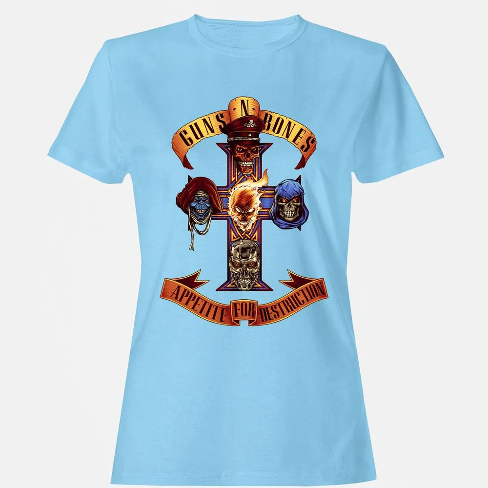 Women's T-Shirt - KR6GLYD1 - Light Blue - 8