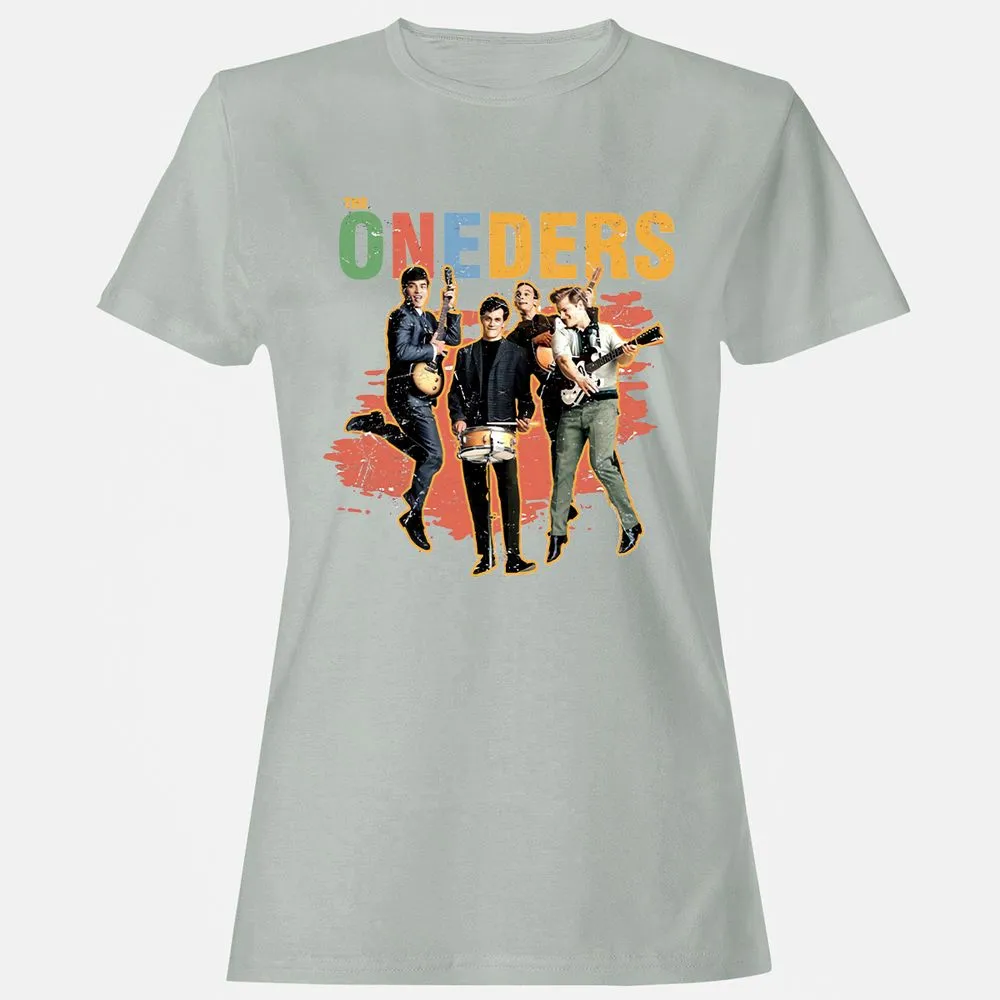 Women's T-Shirt - 3T8DFPL2 - Ash - 2
