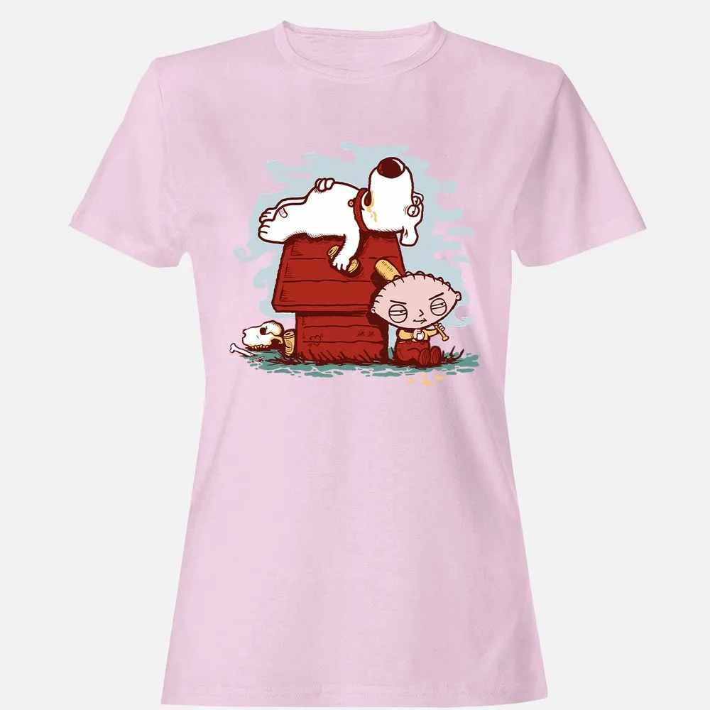 Women's T-Shirt - 8P5A1EDD - Light Pink - 9