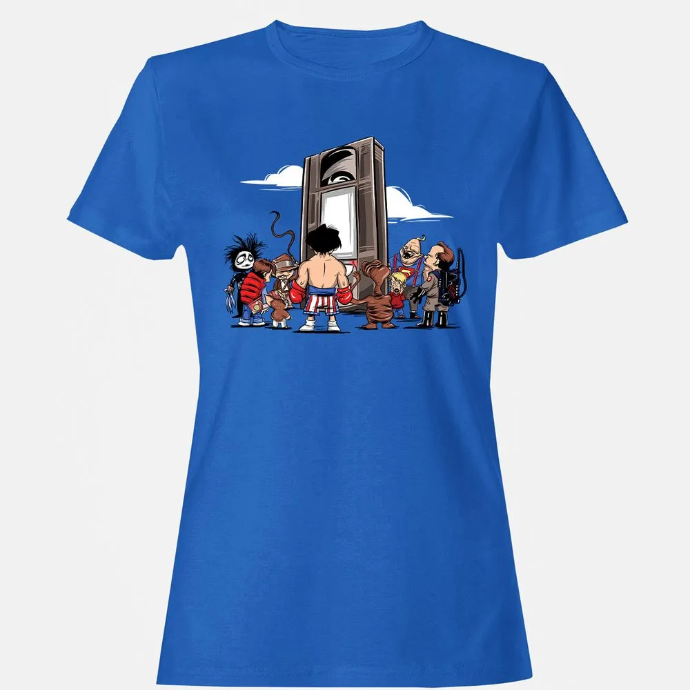 Women's T-Shirt - WHQ58HF7 - Royal - 14