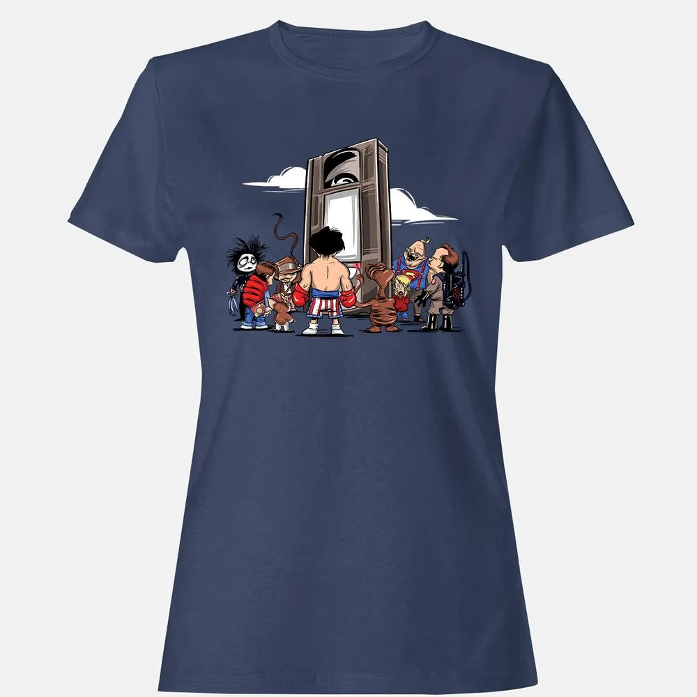 Women's T-Shirt - WHQ58HF7 - Navy - 10