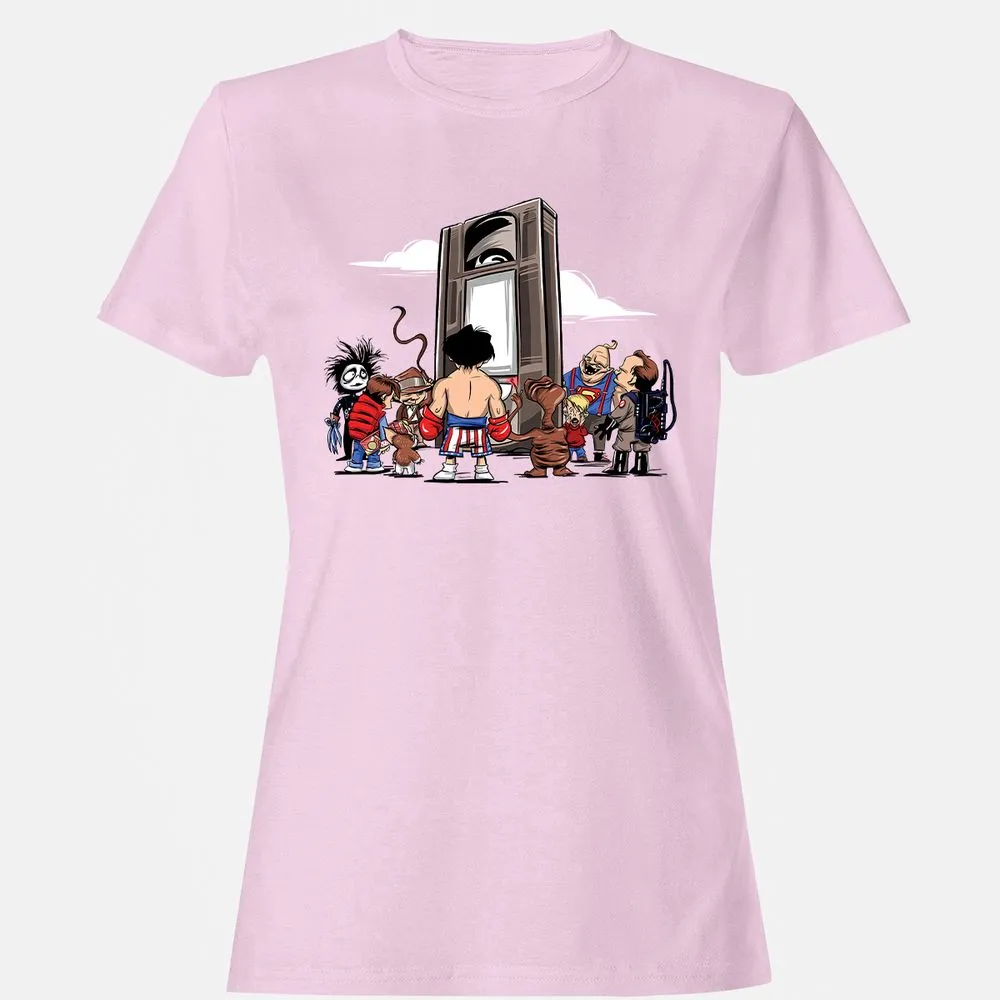 Women's T-Shirt - WHQ58HF7 - Light Pink - 9
