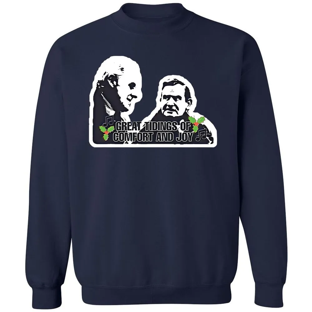 Tidings of comfort and joy - Navy - 8
